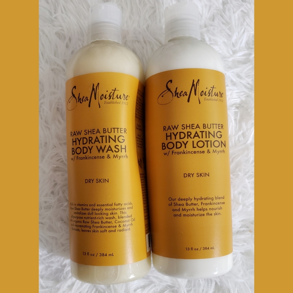 Shea Moisture Raw Shea Butter Hydrating Set